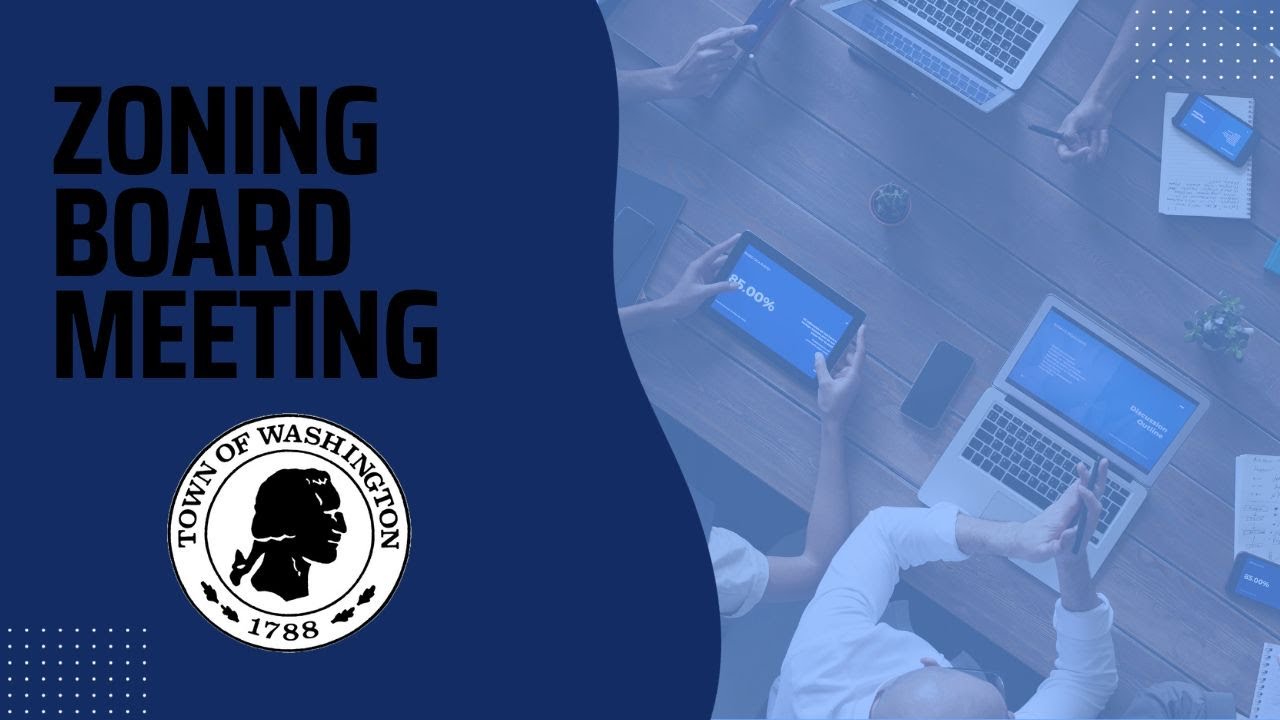 Washington Zoning Board 9 16 25