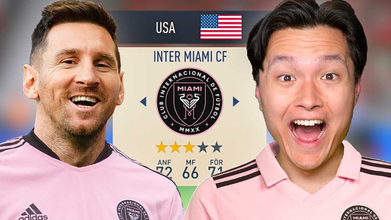 Jag R&auml;ddade Messi Nya Klubb i FIFA 23