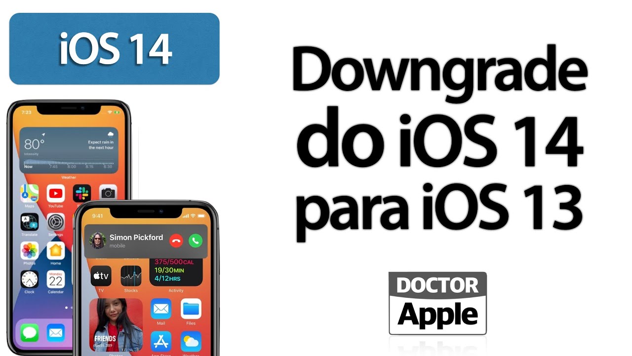 Curso iPhone - Como fazer o Downgrade iOS 14 ou iPadOS 14 (Apple não assina mais o iOS 13)