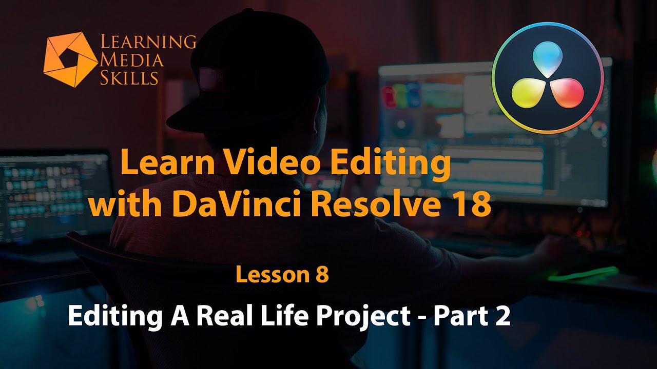 DaVinci Resolve 18 для начинающих: Урок 8 — Редактирование проекта — Часть 2