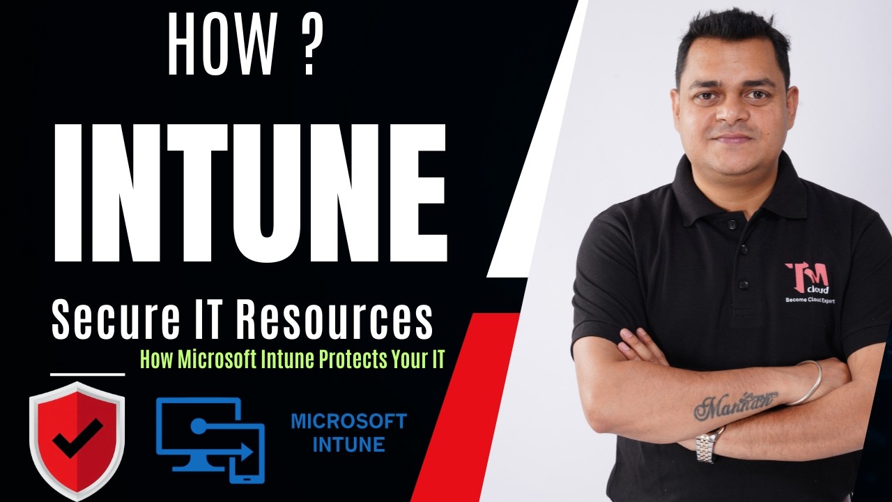How to Microsoft Intune Secure IT Resources | MDM and MAM Device Management.