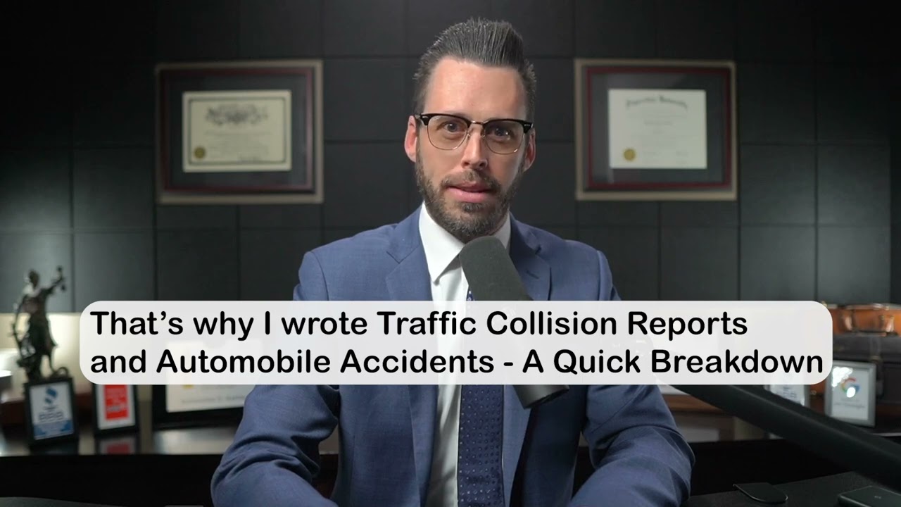 Traffic Collision Reports and Automobile Accidents   A Quick Breakdown By An Accident Injury Lawyer