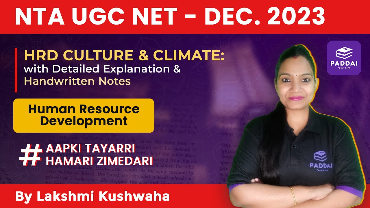 HRD Culture and Climate #humanresourcedevelopment #code55 #handwrittennotes #ugcnet2023preparation