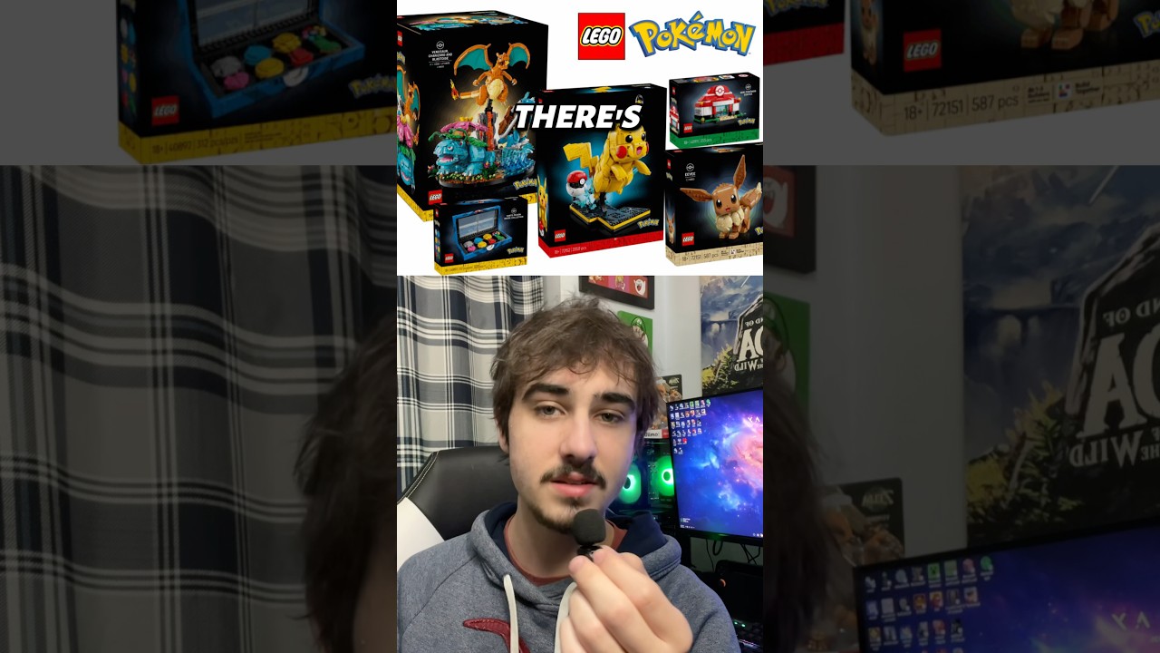Компания Lego только что представила множество новых наборов по мотивам Pokémon! 