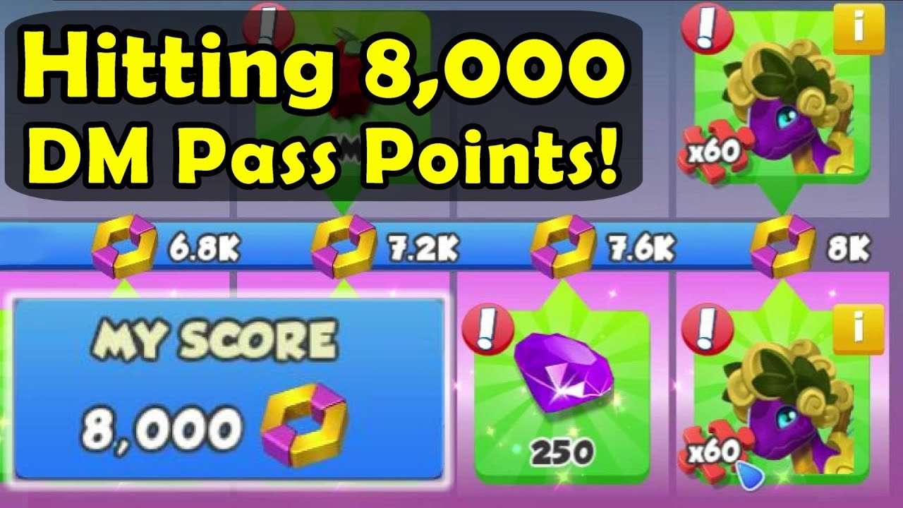Hitting 8,000 DRAGONMASTER PASS POINTS! Unlocking 2 MORE Apollo Dragons + FIRE HATCHING! - DML #1410