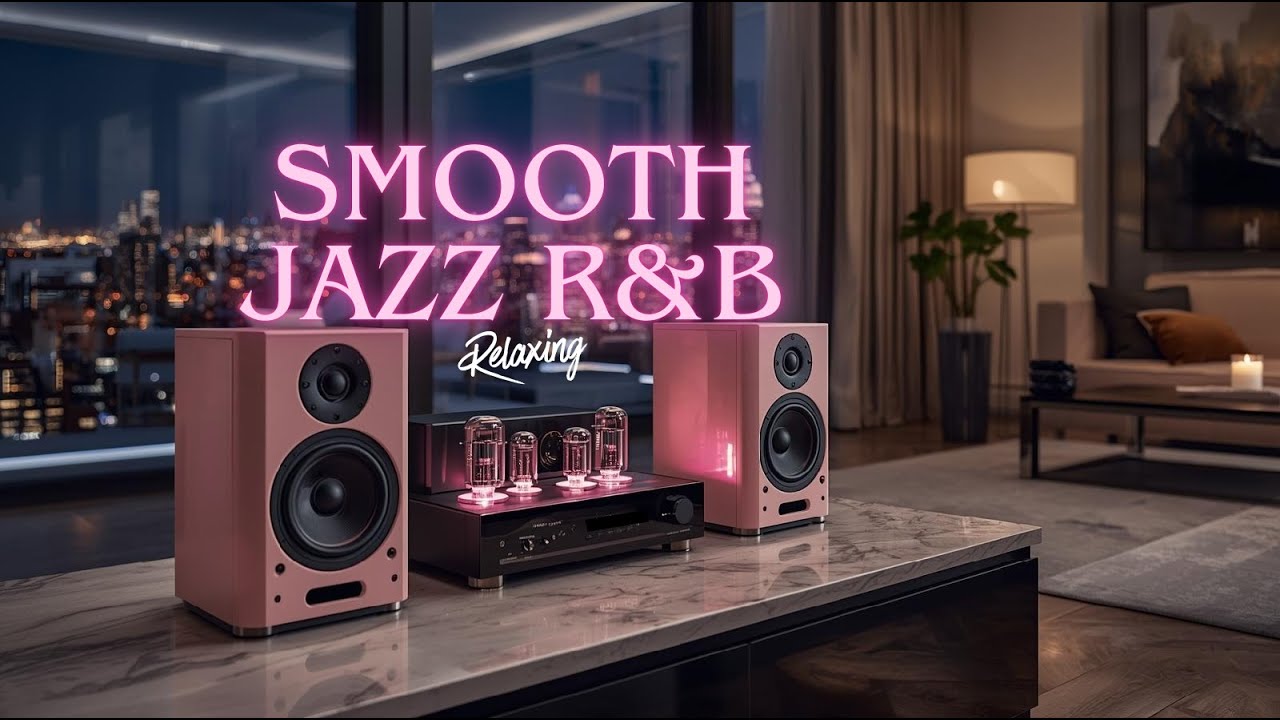 Smooth Jazz & Soulful R&B – Evening Background Music for Study & Unwinding