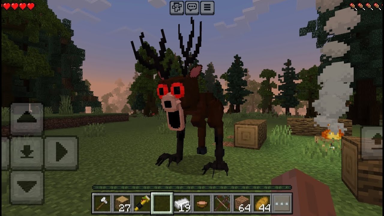 99 Nights in The Forest  UPDATE Addon in Minecraft PE
