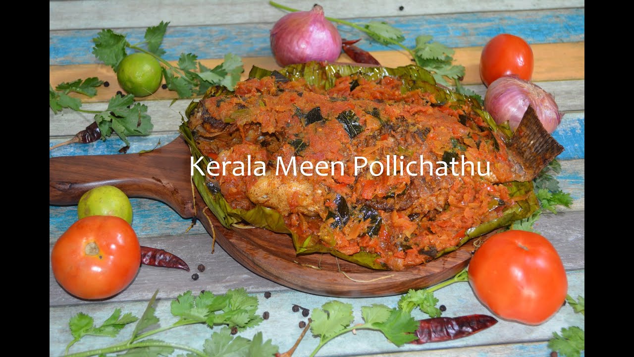 Tinger Cooks|Kerala Meen Pollichathu / Fried Fish in Banana Leaf Wrap