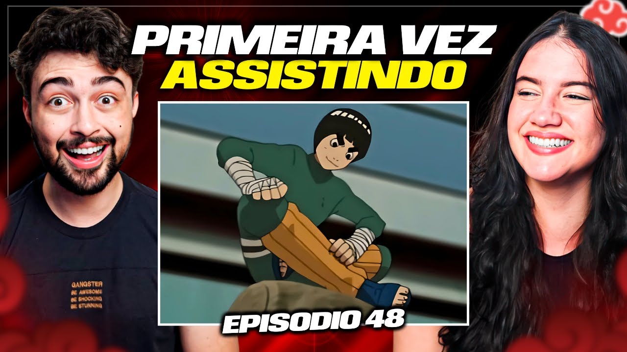 Minha Namorada Assistiu Rock Lee vs Garra - Naruto Classico Ep 48 React