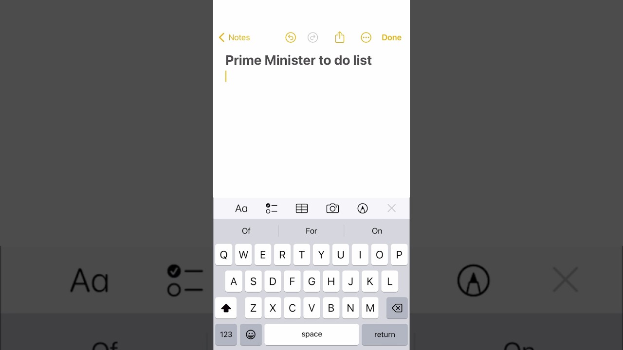 The new Prime Minister's to do list