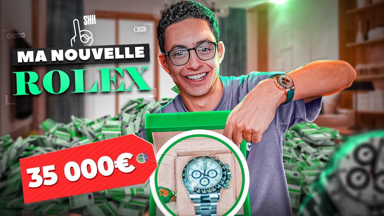 D&Eacute;BALLAGE DE MA ROLEX DAYTONA PANDA 🤑