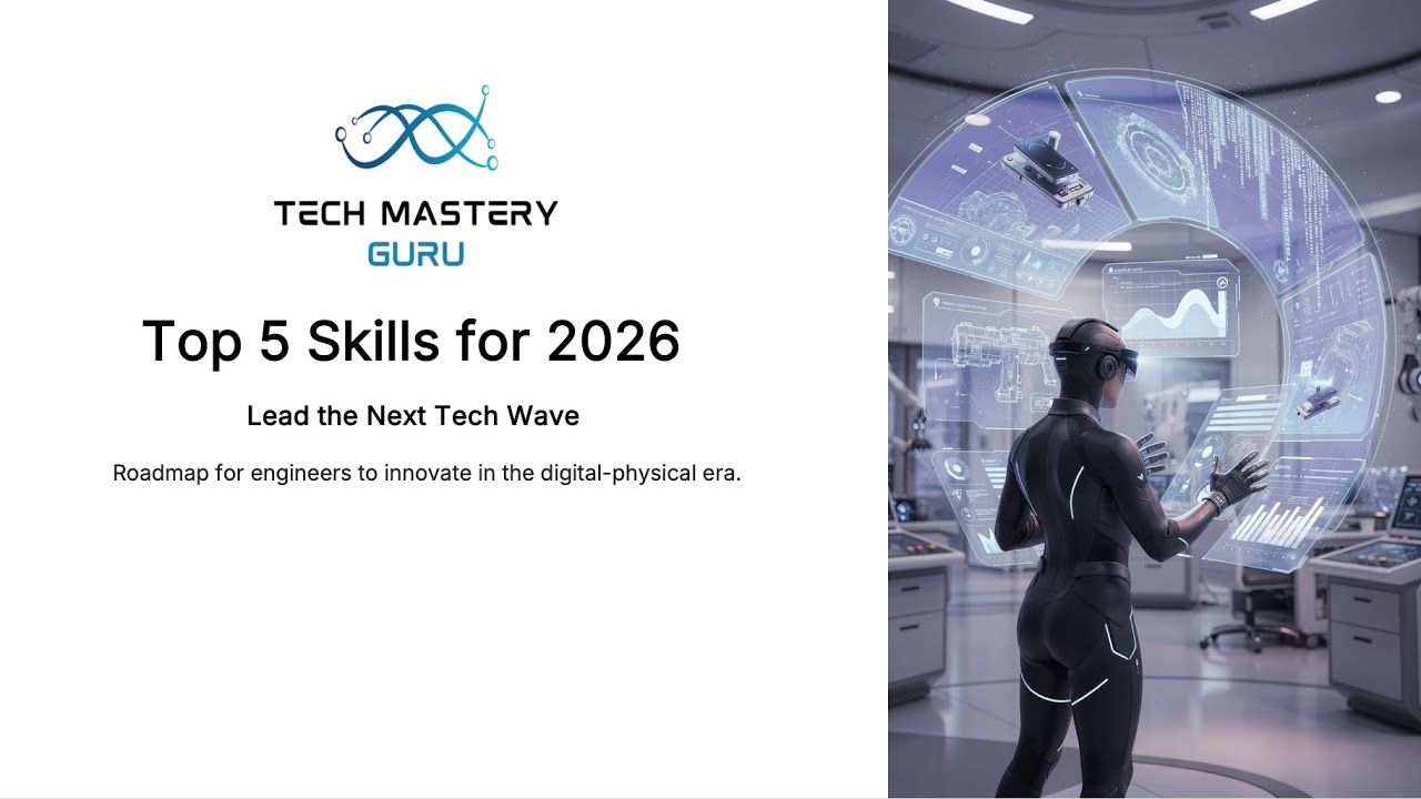 What are the TOP 5 TECH SKILLS Engineers Need to Learn by 2026?