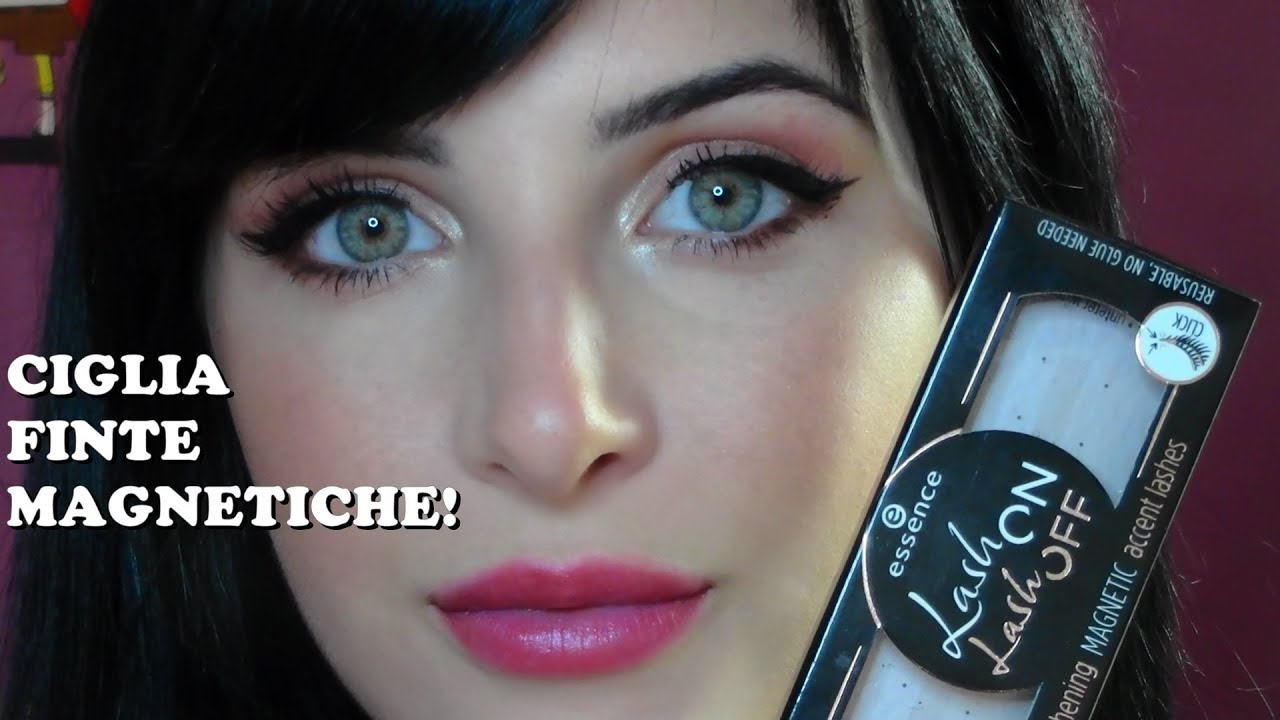 COME APPLICARE LE CIGLIA FINTE MAGNETICHE! TUTORIAL REVIEW ESSENCE