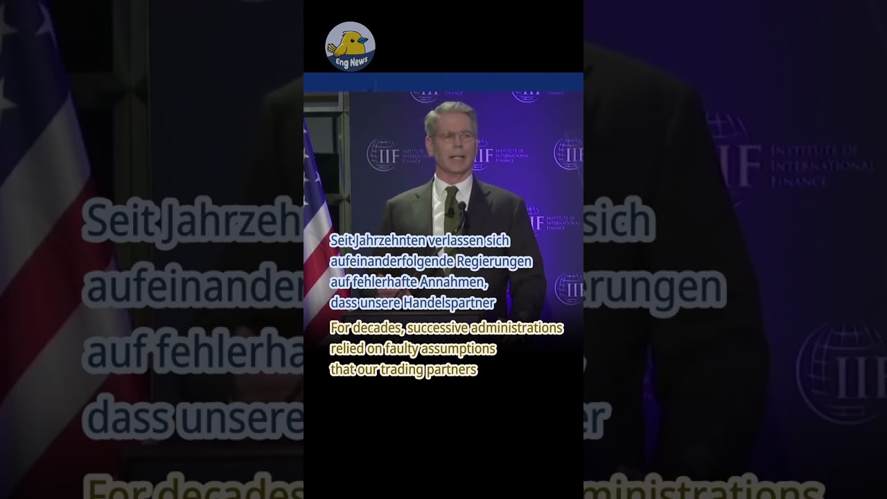 🌍 Globalen Handel neu ausbalancieren | US-Finanzminister warnt vor globalen Ungleichgewichten un...