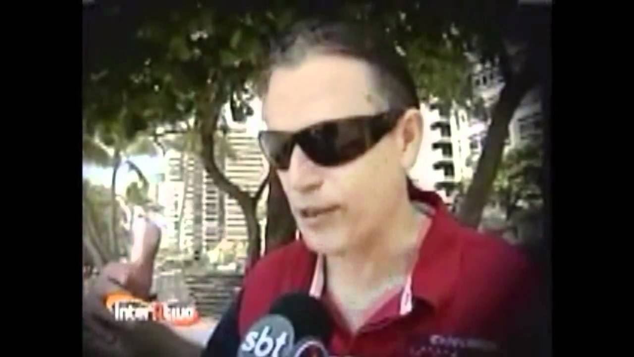 Hipnose Reinaldo Momo na praia de Boa Viagem Parte 1