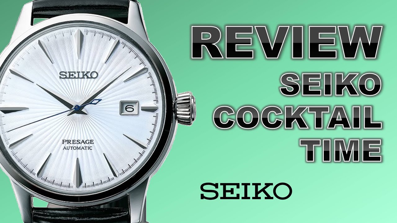 Seiko Presage Cocktail Time Skydiving SRPB43J1 Español