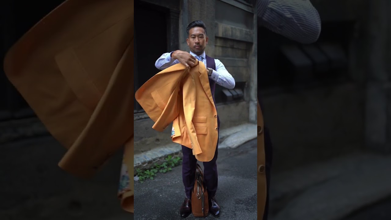 How To Fold Your Suit Jacket