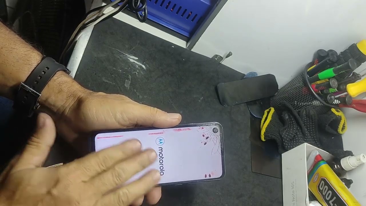 Como tirar moto ONE VISION que travou na logo (rápido e fácil)