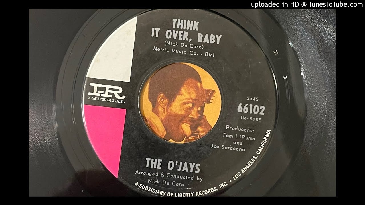 The O'Jays - Think It Over, Baby (Imperial) 1965