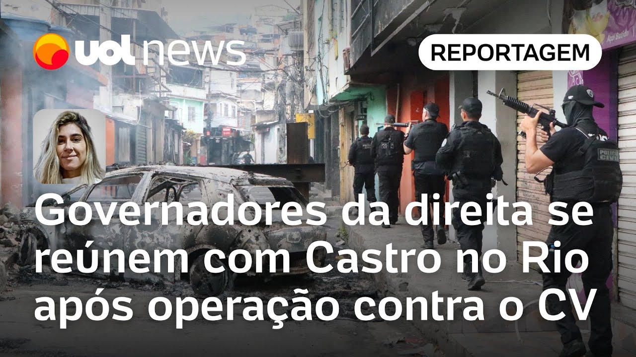 Governadores de direita se re&uacute;nem com Castro no Rio ap&oacute;s a&ccedil;&atilde;o; pauta &eacute; seguran&ccedil;a p&uacute;blica | Casado