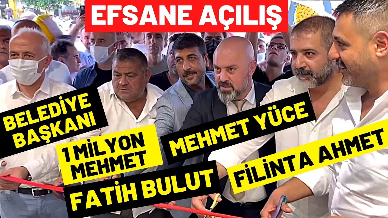 Filinta Ahmet Şube Açılış / 1 Milyon Mehmet / Fatih Bulut / Başkan Mustafa Muhammet Gültak