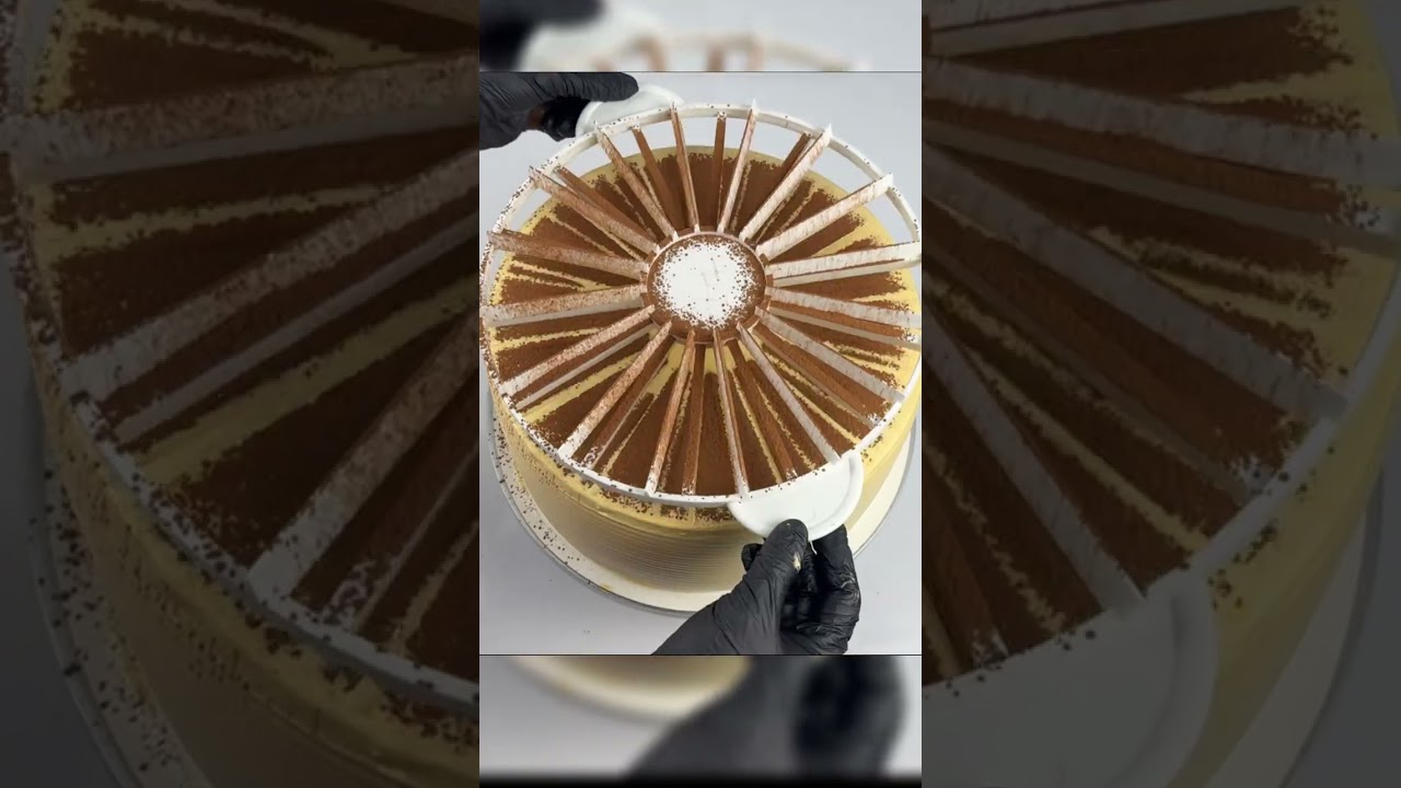 Cinnamon Decorating Technique ✨ | Canela Cake Finish | Oddly Satisfying