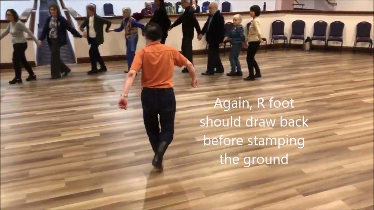 Trava Moya Trava (Russian) Folkdance by Hennie Konings [led by Murray Spiegel]