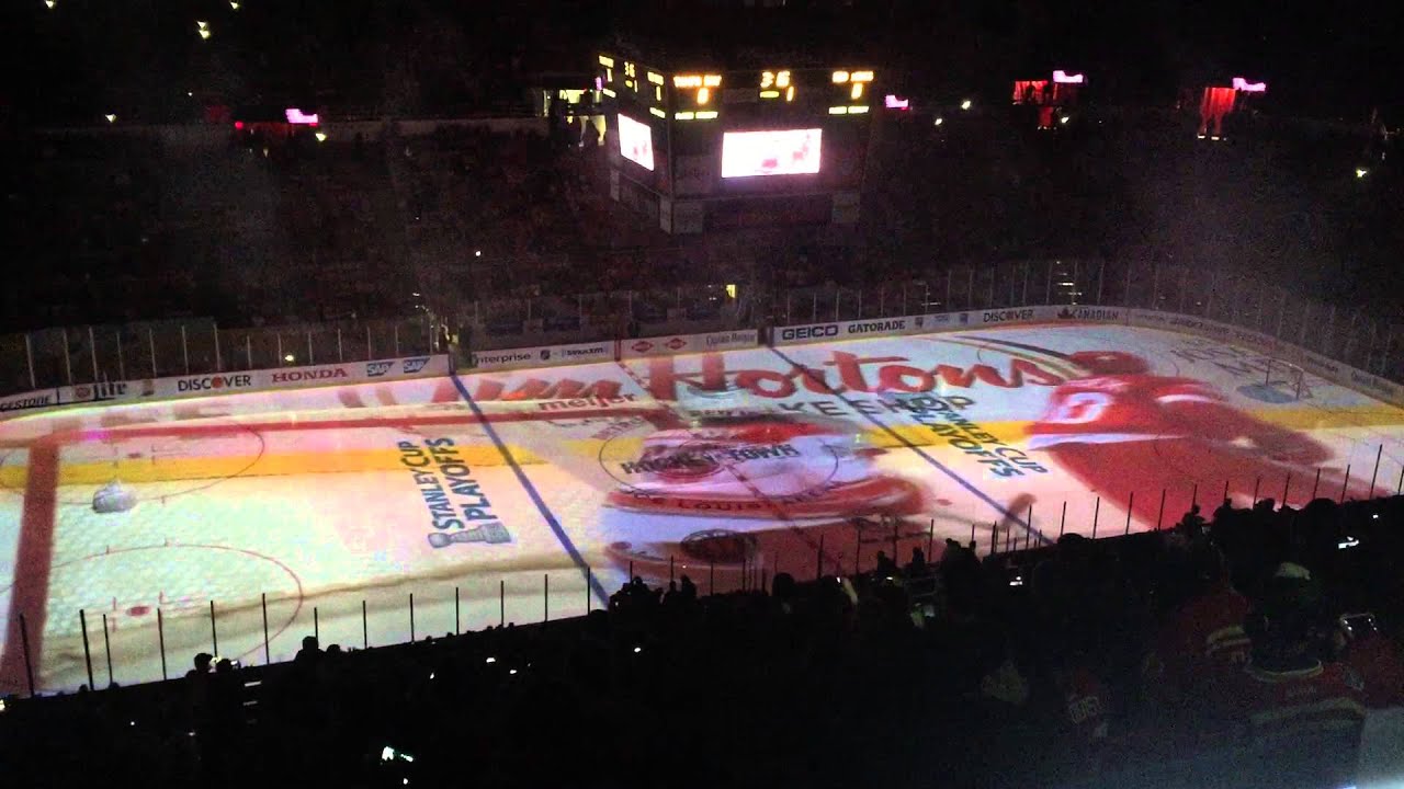 Red Wings 2015 pregame playoff projection show
