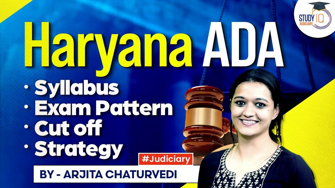 Haryana ADA Vacancy 2023 | Haryana ADA Syllabus | Haryana ADA Cut Off | Exam Pattern