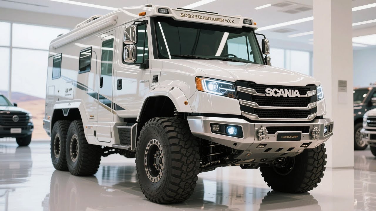 2026 Scania DesertCruiser 6&times;6 RV &ndash; The Most Powerful Luxury Motorhome for Extreme Adventures!