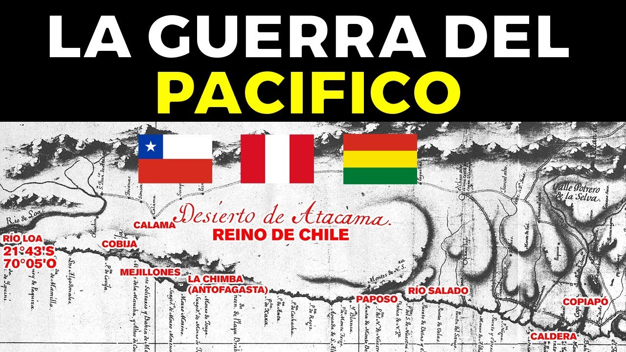 CHILE VS BOLIVIA y PERÚ: 31 sorprendentes datos de la GUERRA DEL PACIFICO