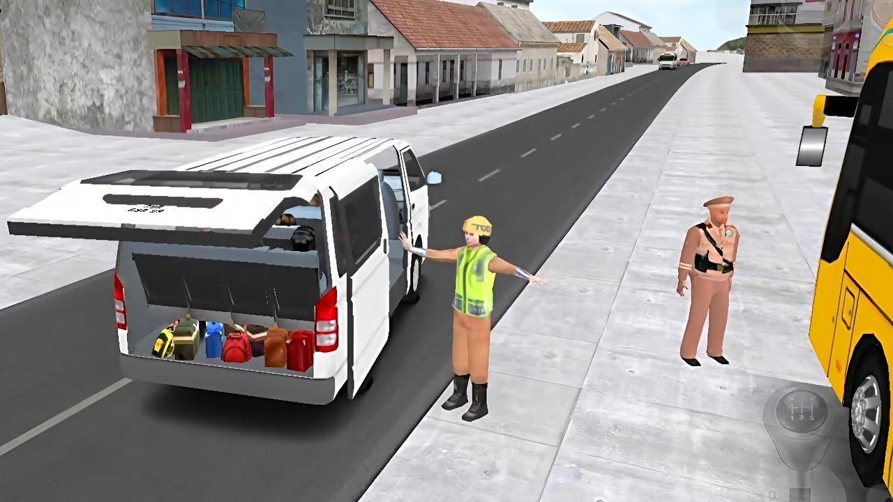 Luxury mini Coach|Mini Bus Simulator Vietnam Level 2 Gameplay | Realistic Minibus Driving