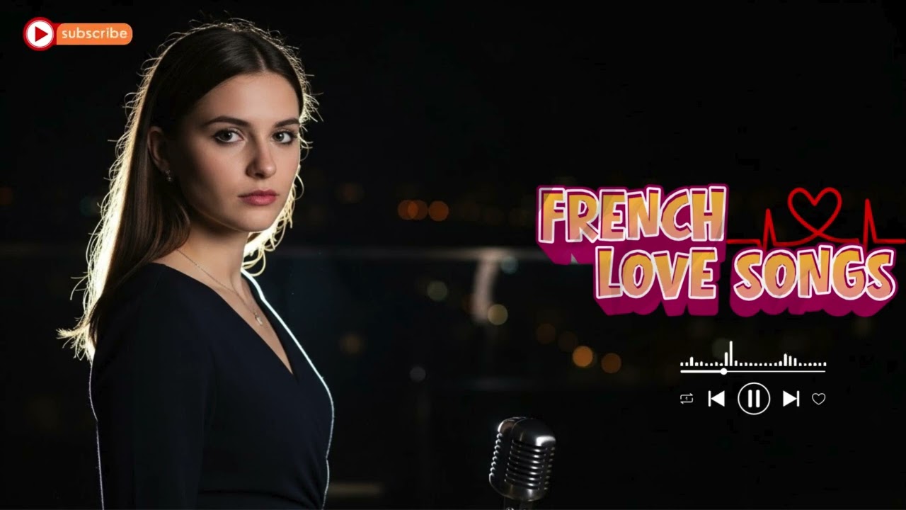 Soft French Romantic Music 🌙 Paris Love Songs for Peaceful Nights