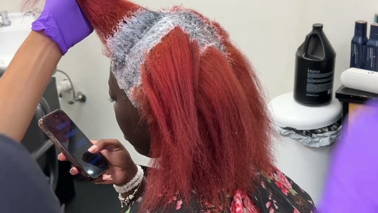 Red Hair Color Touch Up, Mixing Pravana and Joico Direct Dyes | Cassandra Olivia