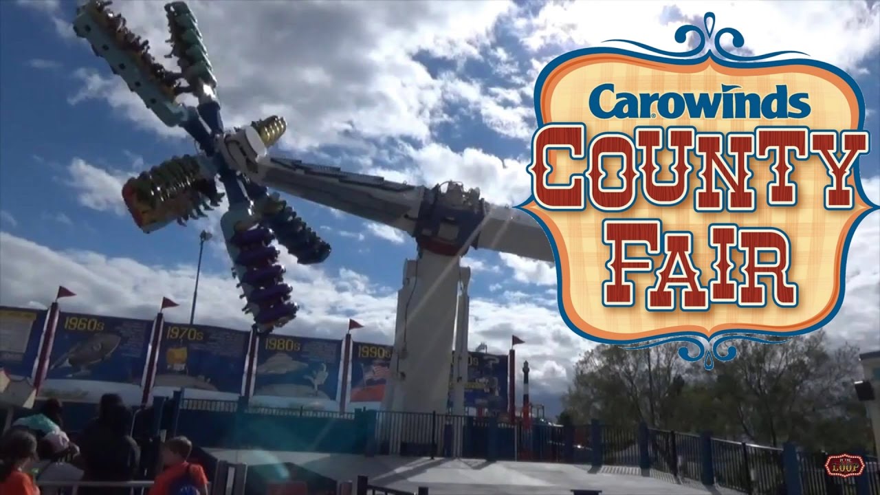 Новая площадка окружной ярмарки на Carowinds 2017: обзор и экскурсия