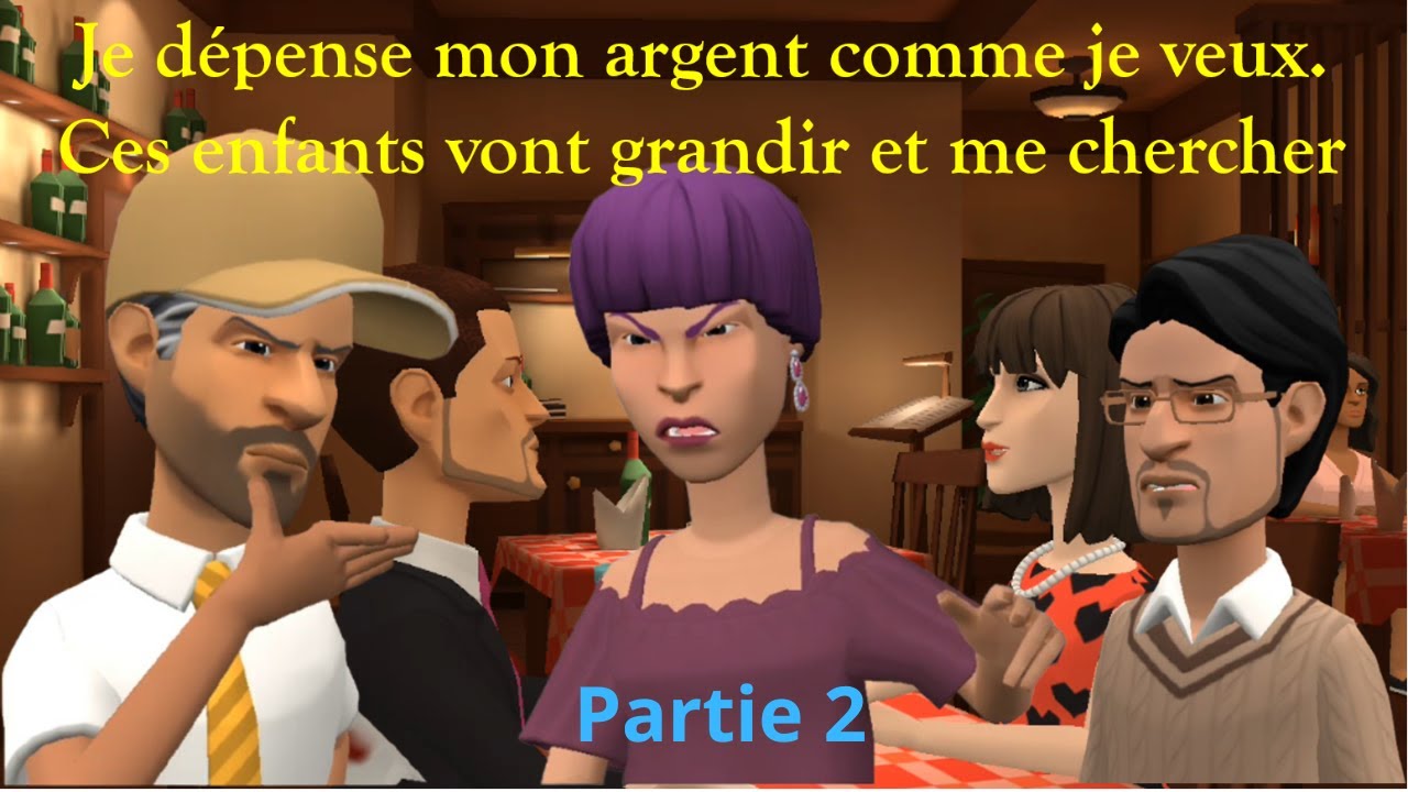 Je dépense mon argent comme je veux.  Ces enfants vont grandir et me chercher. Le frimeur Partie 2 💘