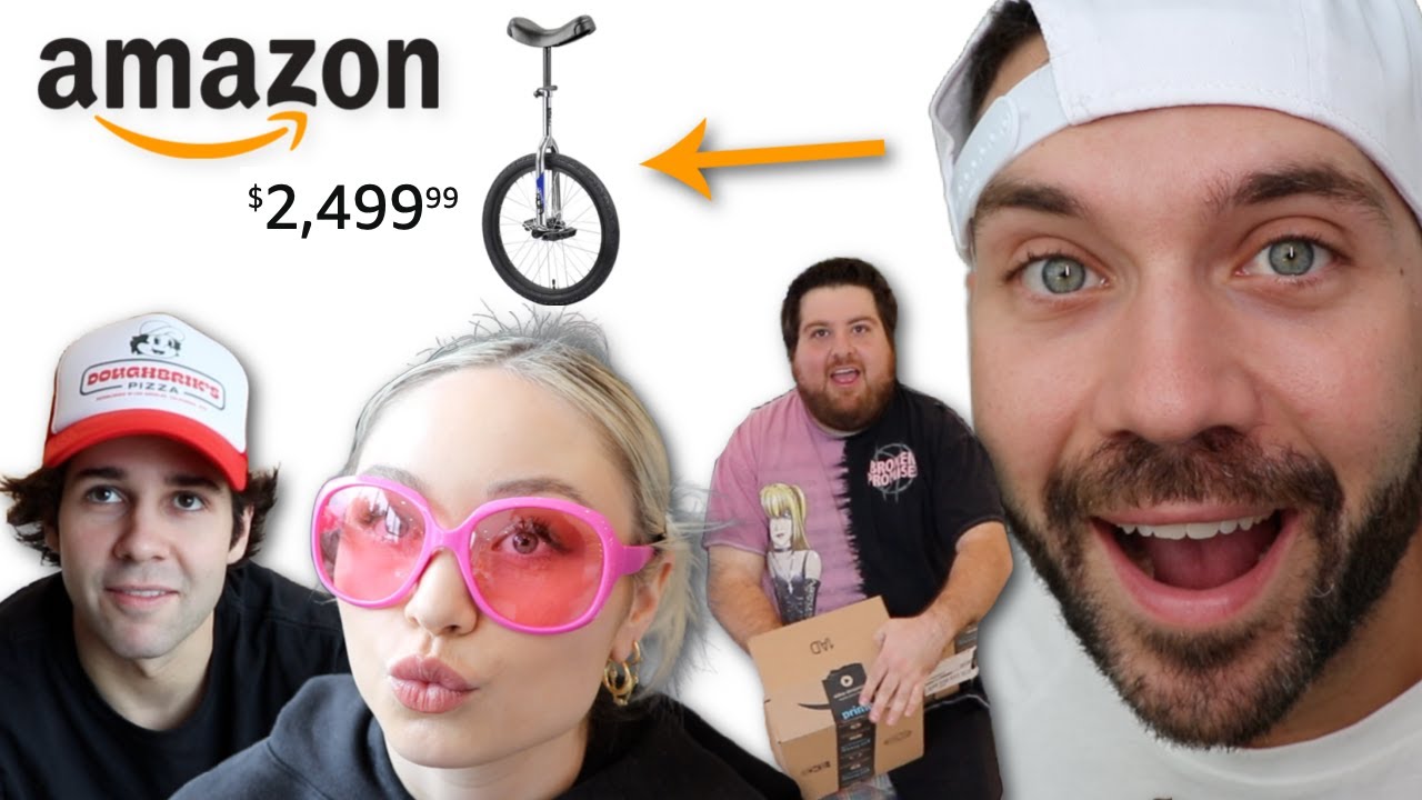 UNBOXING THE MOST RANDOM ITEMS ON AMAZON!