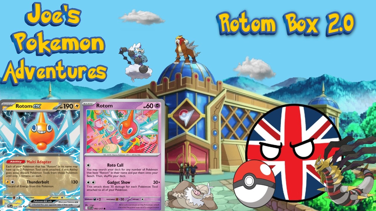 Rotom Box 2.0. Showcasing my decklist. Pokémon Trading Card Game