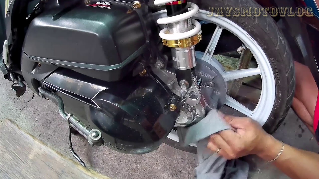 How to polish crankcase | mio i 125