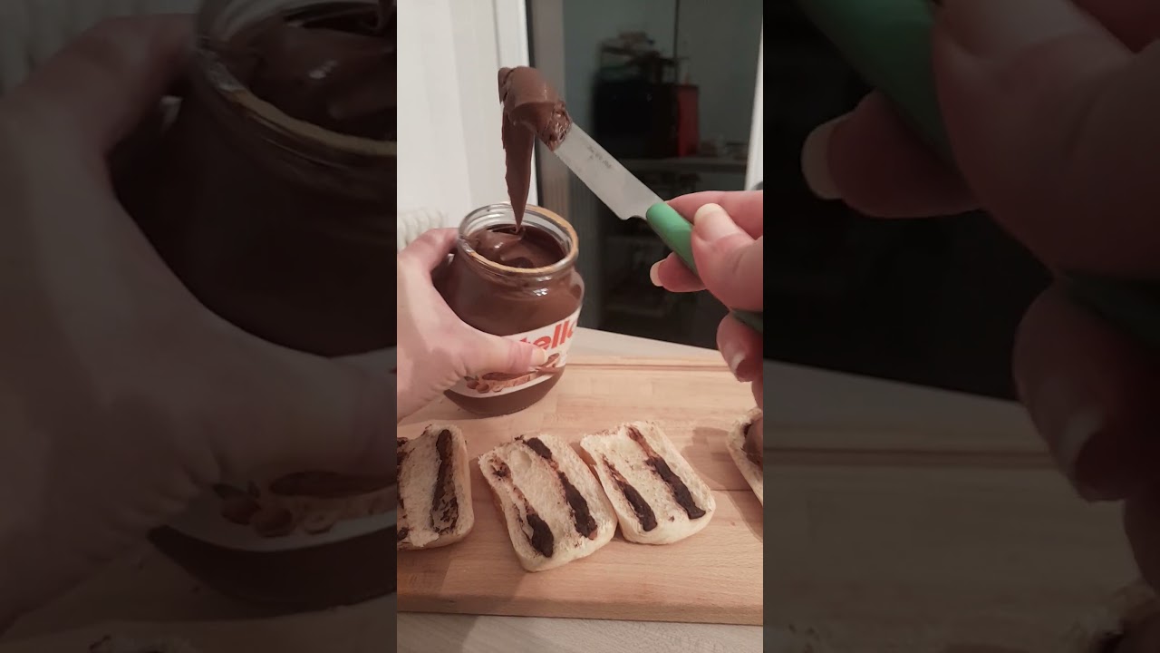 Inauguro la Nutella con Pains au chocolat 