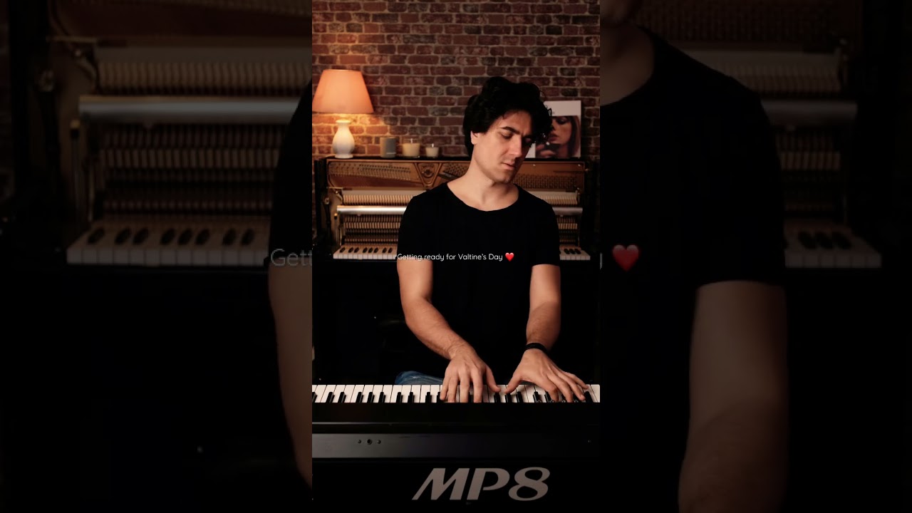 The most romantic piano love song ❤️ #piano #lovesong