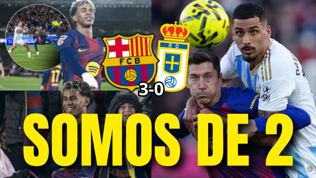❌A SEGUNDA DIVISION🔥 | Barça 3-0 Real Oviedo