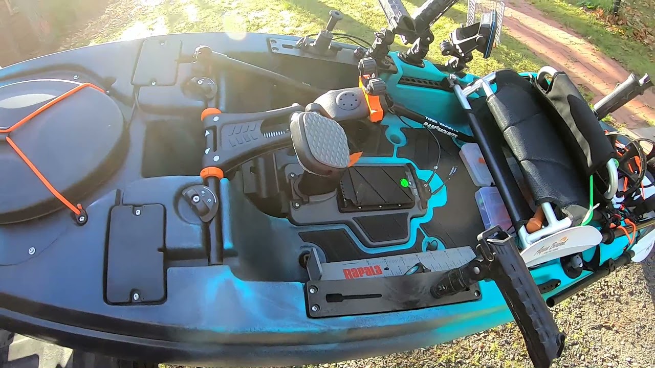 OldTown Big Water 132 PDL Setup for Lake Superior Trolling