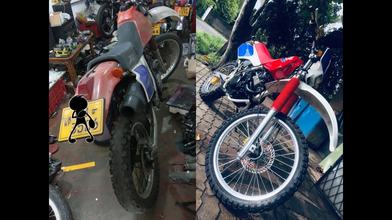 XR250R RFVC FULL RESTORATION In Sri Lanka !