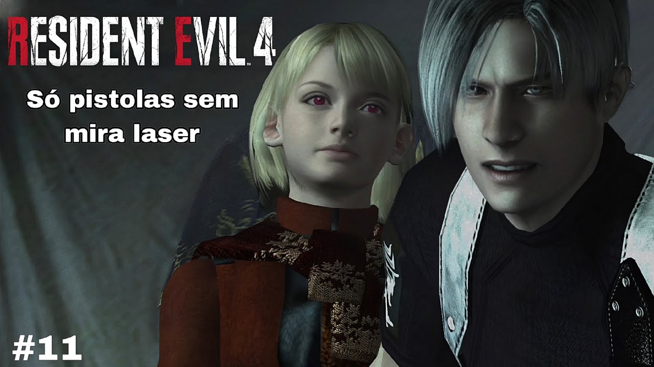 RESIDENT EVIL 4 - Só pistolas sem mira laser. Essa fase do caminhão foi complicada. #11