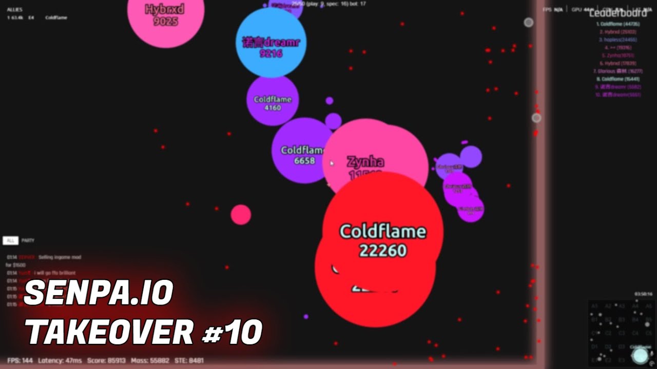 Senpa.io Takeover #10