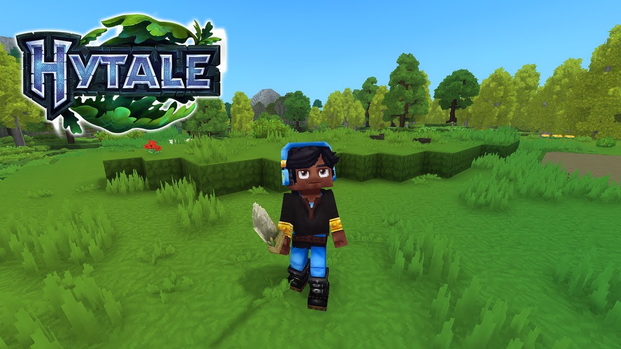 Trying Hytale for the first time