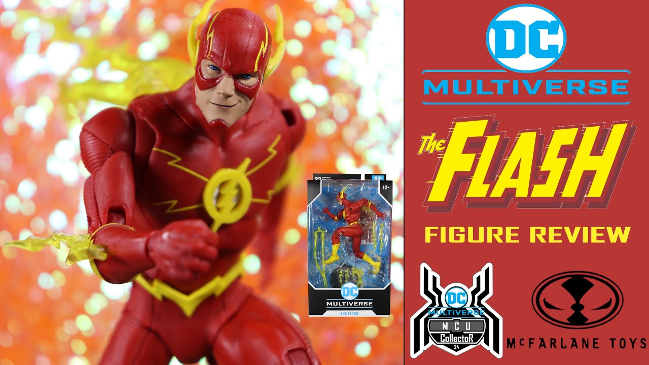 McFarlane Toys DC Multiverse THE FLASH DC Rebirth Figure Review
