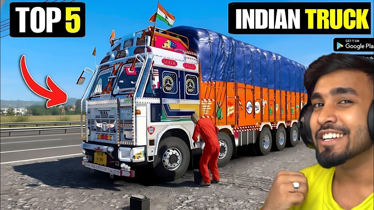 Top 5 Best Indian Truck Simulator Games for Android 2025 | Real Indian Roads Experience