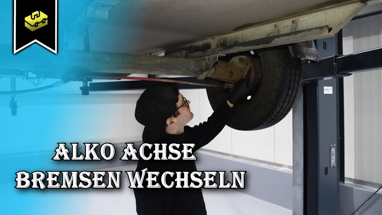 ALKO Anhänger | ALKO ACHSE | Anhänger Bremsen wechseln | Check ALKO Trailer brakes | Tutorial